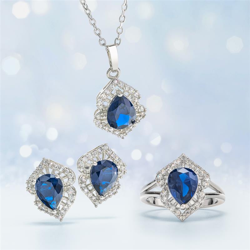 Grande Dame Ring, Necklace and Earrings